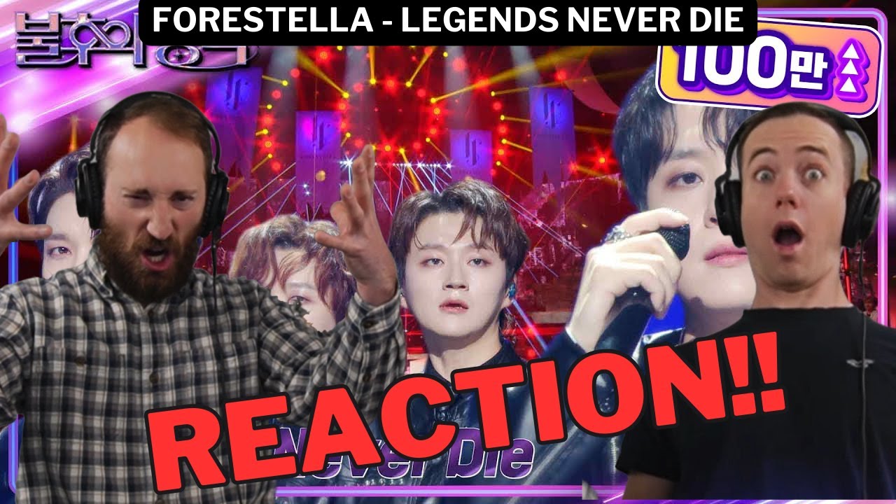 EPIC BLIND REACTION - 포레스텔라 - Legends Never Die [불후의 명곡2 전설을 노래하다/Immortal Songs 2] | KBS 230624 방송