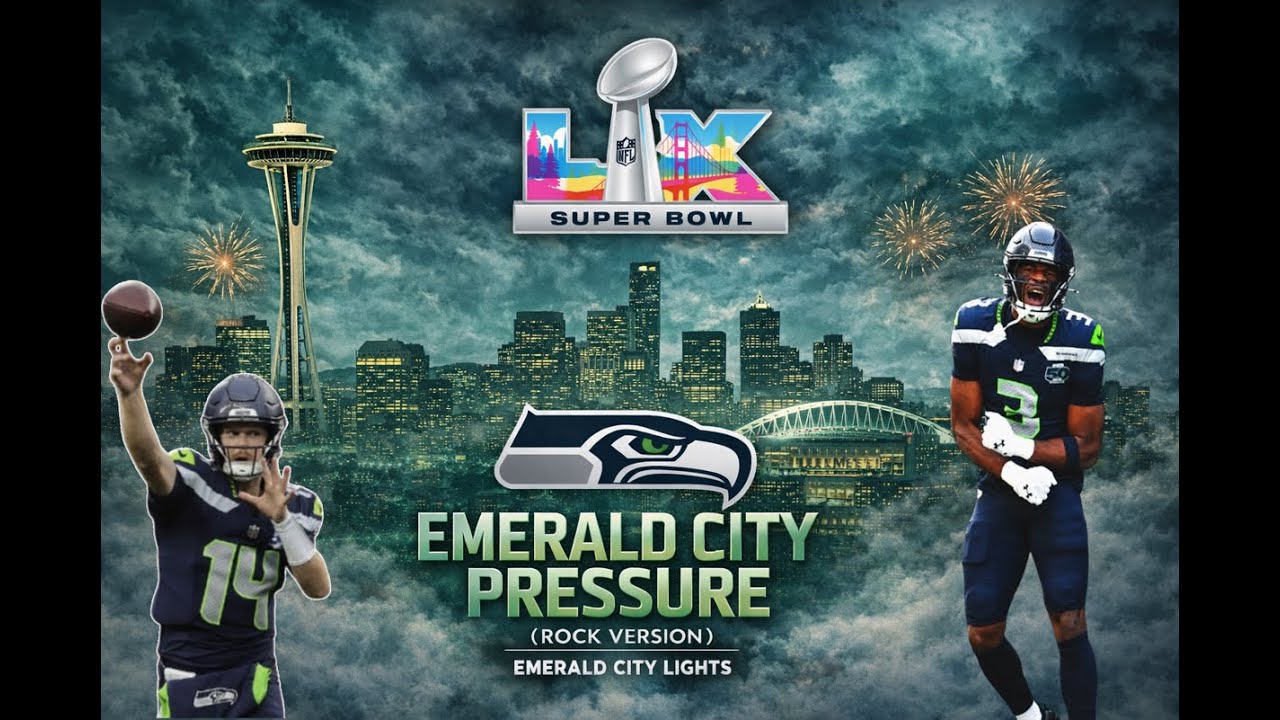 EMERALD CITY PRESSURE (Seattle Grunge Rock Version) | Seahawks Super Bowl Hype Anthem