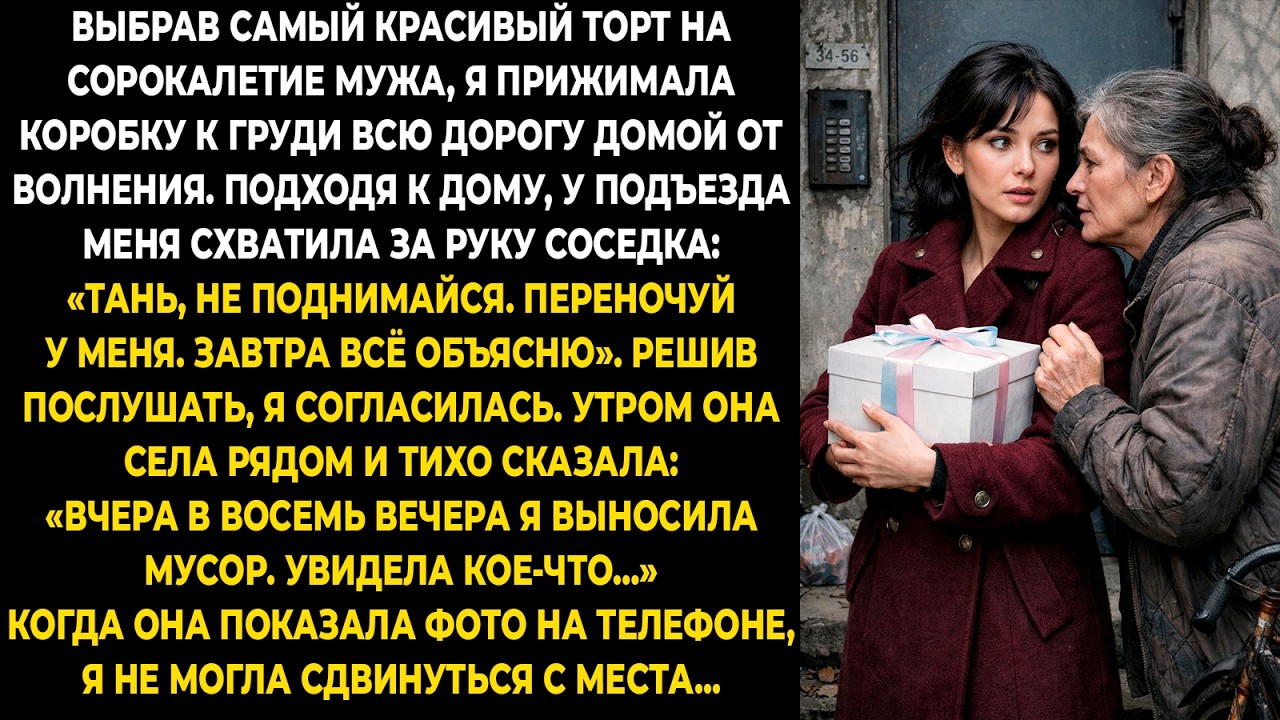 Выбрав самый красивый торт на сорокалетие мужа, я прижимала коробку к груди всю дорогу домой от...