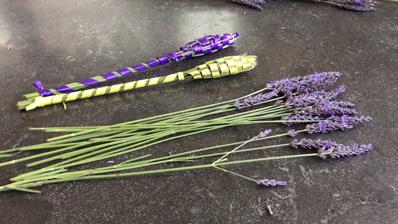 How to Make Lavender Wands
