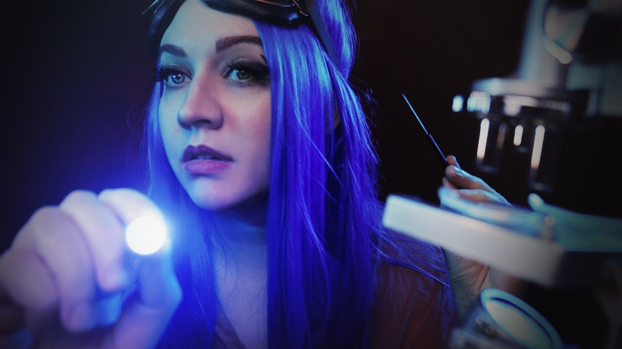 ASMR / Scientist examines you (a newly discovered species)