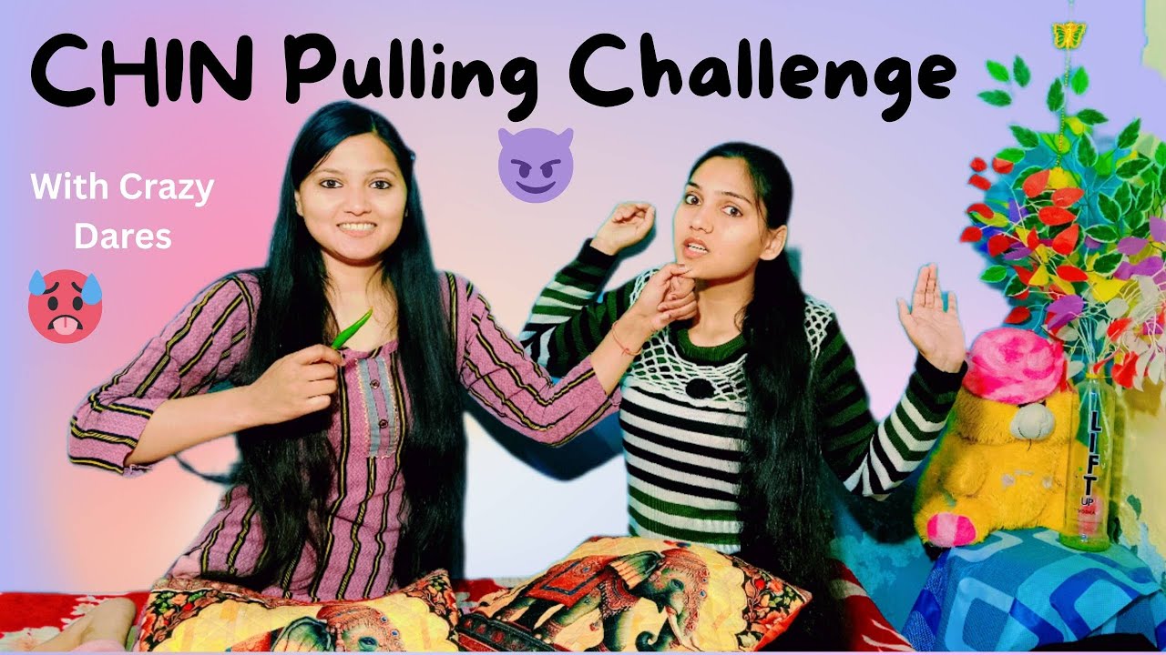 😈CHIN PULLING CHALLENGE 😱 | Dare Fail = Dangerous Punishment 😭 #challenge