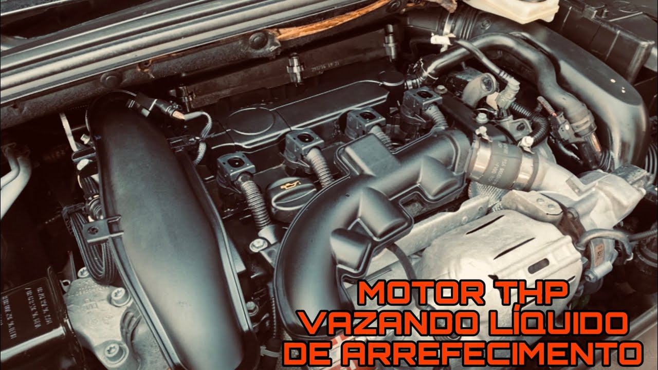 Motor THP de um Citröen C4 Louge vazando muito! #014