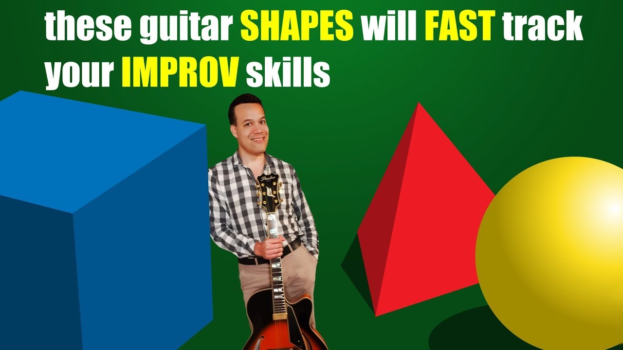 FUNDAMENTAL guitar SHAPES for jazz IMPROV