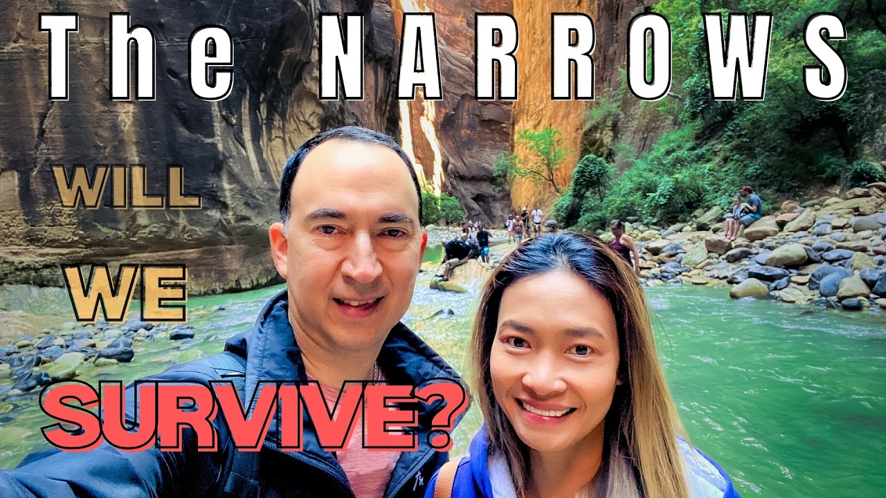 поход The Narrows - ZION - мы выживем? 4K | BeautyLovesTech