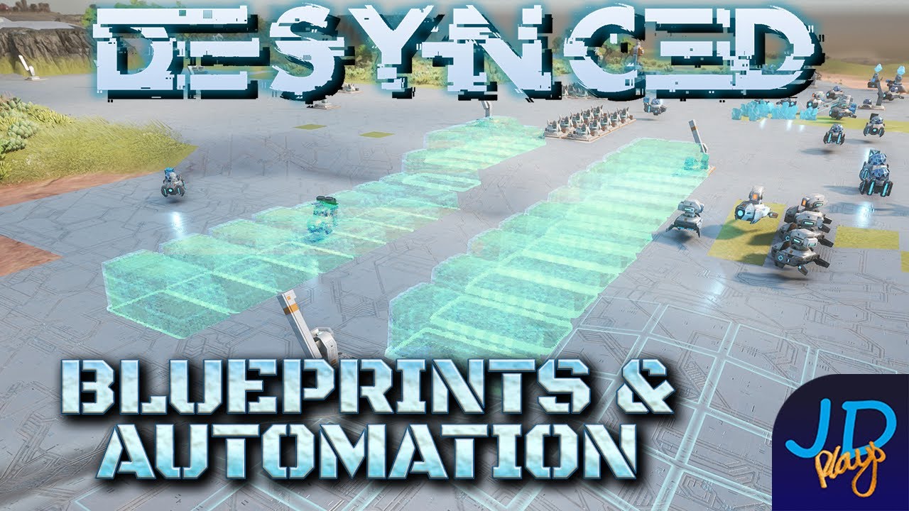 Blueprints & Simple Automation🤖 Desynced Ep3⛏️ Lets Play, Walkthrough, Tutorial