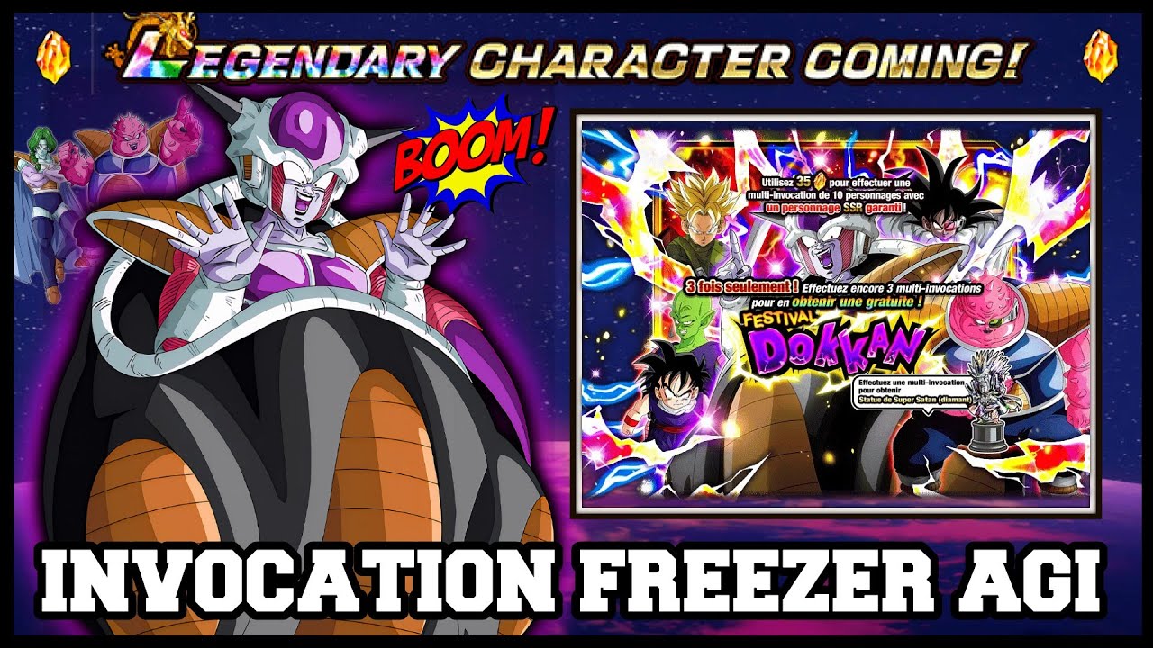 💀 JE VEUX JUSTE UNE NOUVELLE CARTE !!! - INVOCATION FREEZER POD AGI 💀 - DOKKAN BATTLE - [FR]