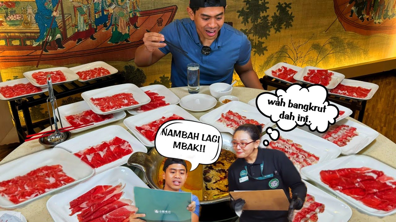 BUKA PUASA MAKAN DAGING SEPUASNYA SAMPE RESTONYA TUTUP!!!