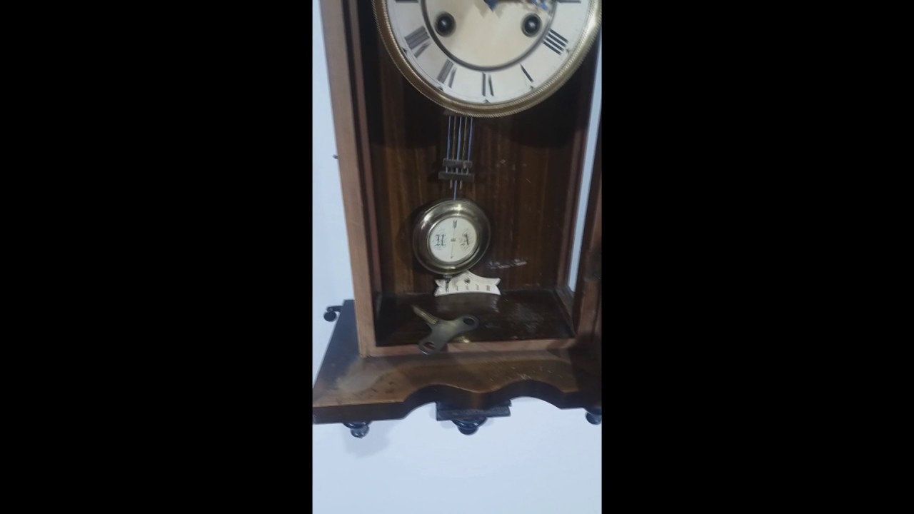 Antique Renaissance Junghans Wall Clock