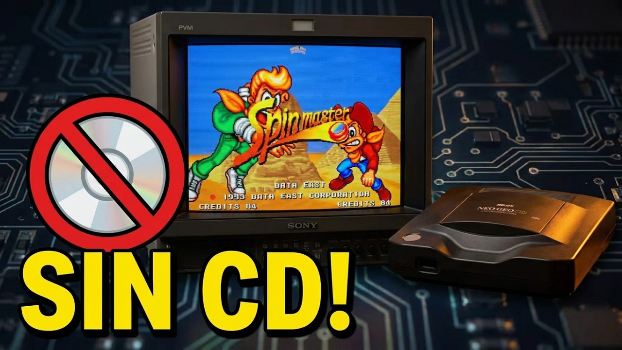 NEOSD LOADER v0.11 - NEOGEOCD SIN CD - SPIN MASTER - SHINOBI Y MAS