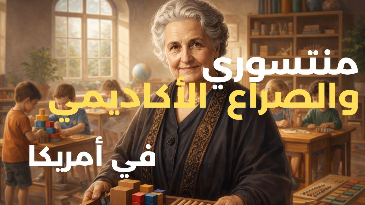 مونتيسوري في أمريكا والصراع الأكاديمي