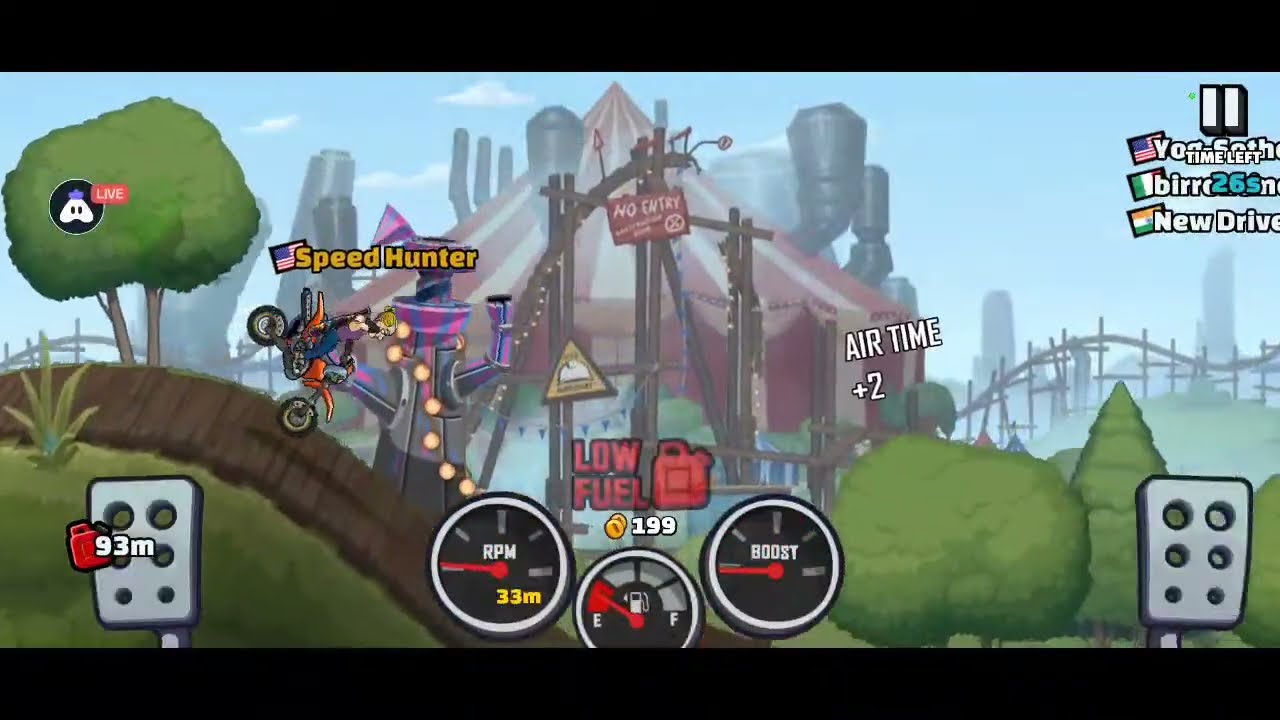 Hill Climb Racing 2 LIVE — Crazy Climbs & Vehicle Upgrades!
