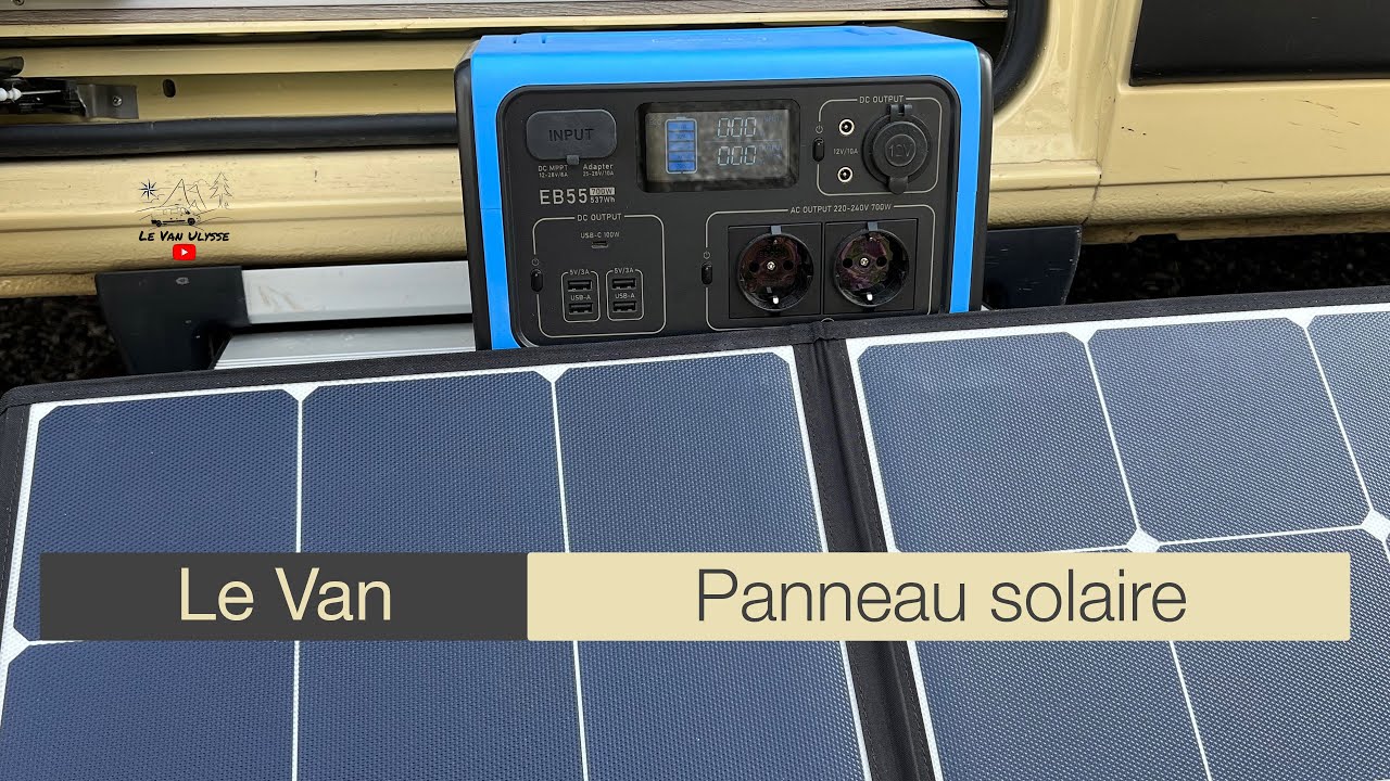 #83 - Panneau solaire portable Bluetti SP120