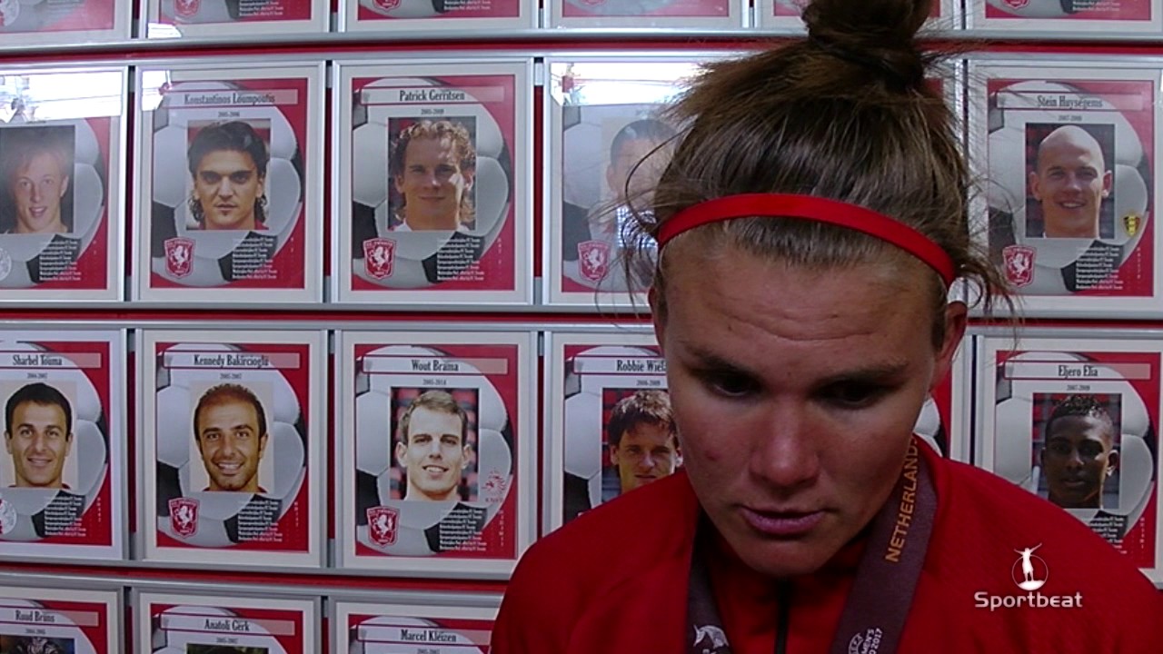 Katrine Veje Danmark na verloren finale vs Nederland