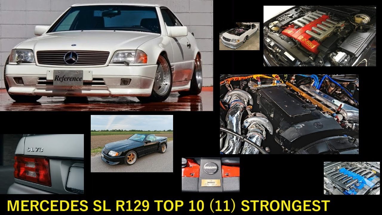 MERCEDES SL R129 TOP 10 (11) STRONGEST