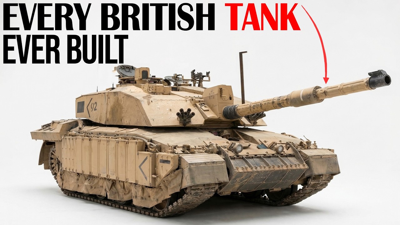 Every British Tank Ever Built