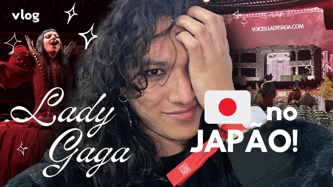 INDO VER A LADY GAGA NO JAPÃO em OSAKA ! 🇯🇵vlog 