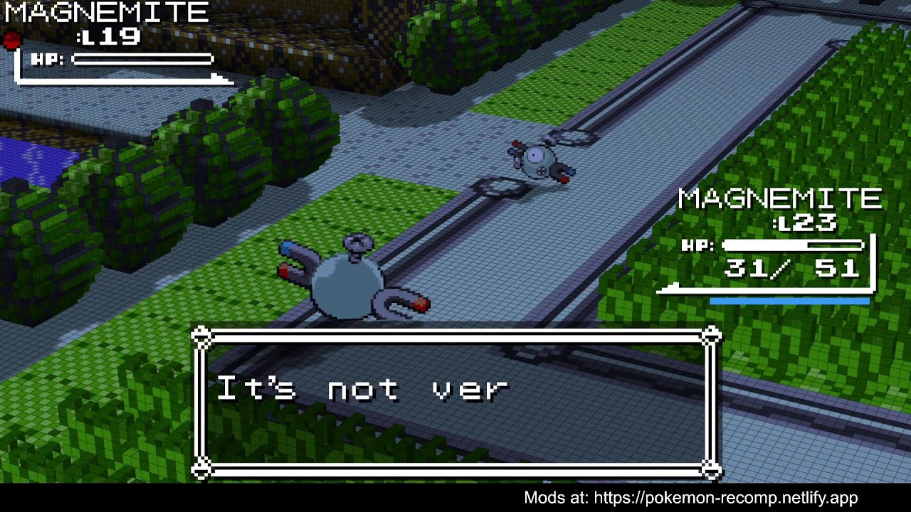 Pokemon Yellow gen1recomp with mods, Wilds of Kanto/Ascendant
