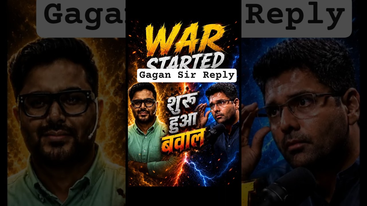 Gagan Pratap Fired Back? 👀 | Abhinay Maths vs Gagan Pratap Sir