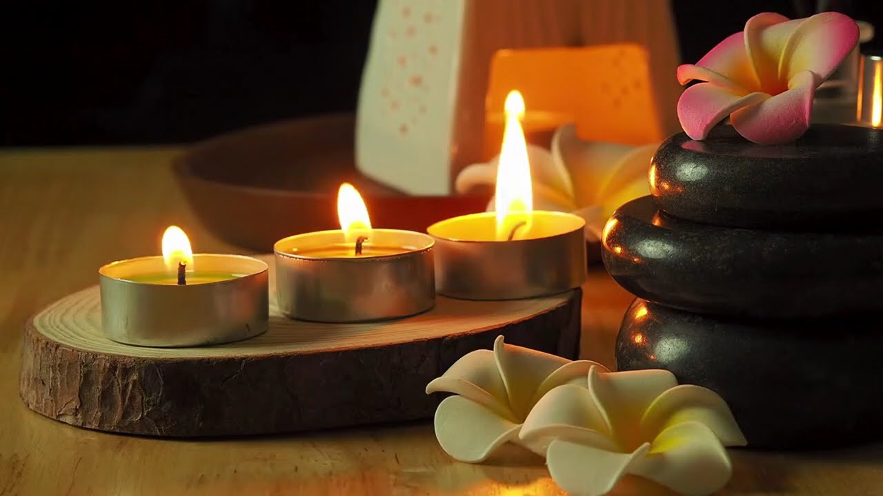 2 Hours of Candlelight & Healing Stones 🔥 Calm Meditation Music for Deep Relaxation