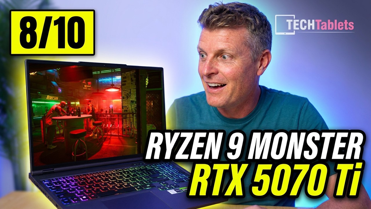 Chuwi Gamebook Review - Ryzen 9 9955HX + RTX 5070 Ti Gaming Laptop!