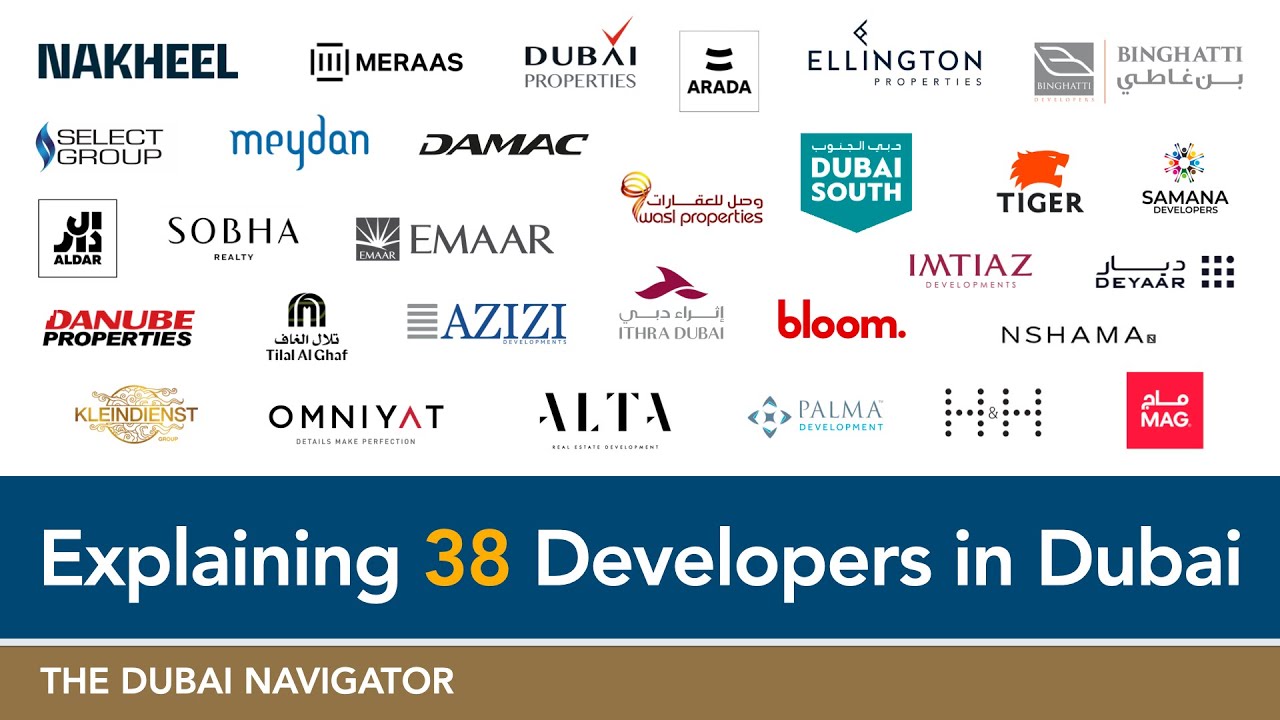 38 Dubai & UAE Property Developers Explained