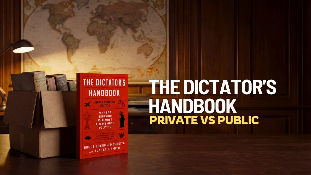 The Dictator’s Handbook Deep Dive |  Private Rewards vs Public Good