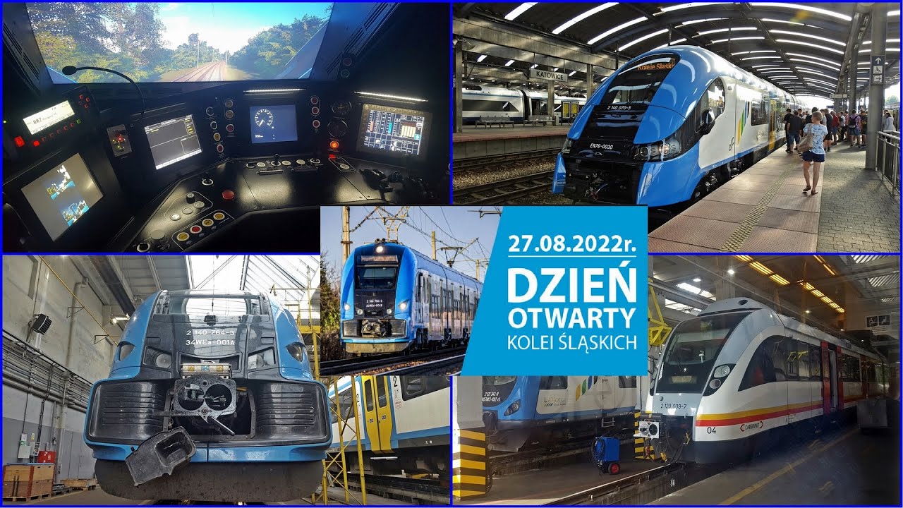 Dzień Otwarty w Kolejach Śląskich 27.08.2022r.