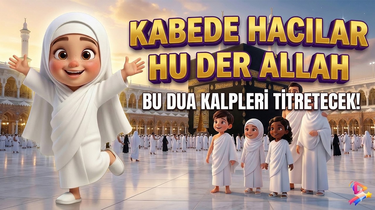 Kâbe'de Hacılar Hu Der Allah | Çocuk Versiyonu | Yeni Versiyon