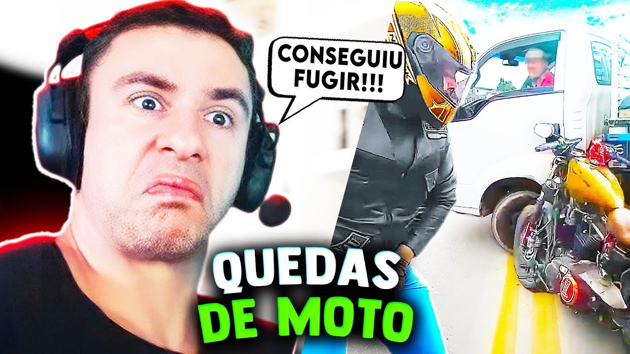 SUPER XANDÃO REAGINDO - QUEDAS DE MOTO | XRACING (104)