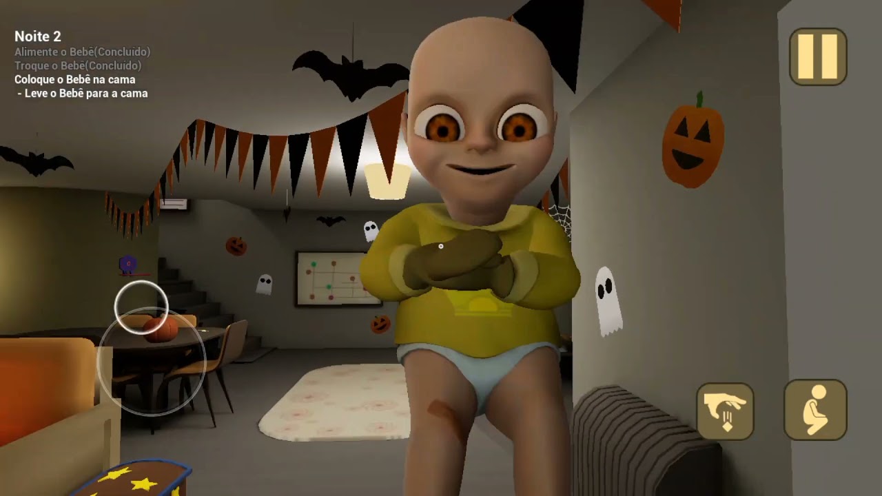 Vkook/Taekook jogando - The Baby in Yellow [Halloween]