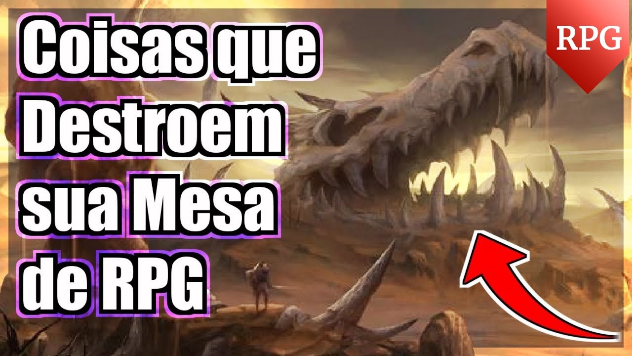 5 Erros ao Mestrar RPG de Mesa que Você Já Cometeu!! | Como Jogar RPG de Mesa Mestrando Melhor!