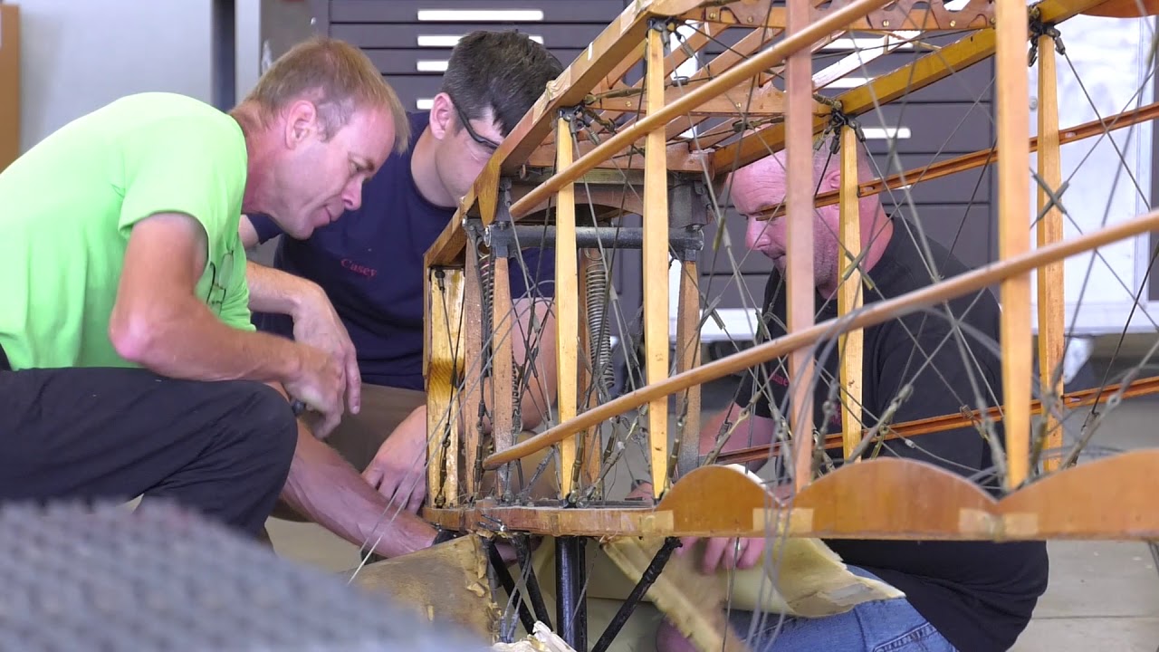Avro 504K Restoration Timelapse Oct 2018