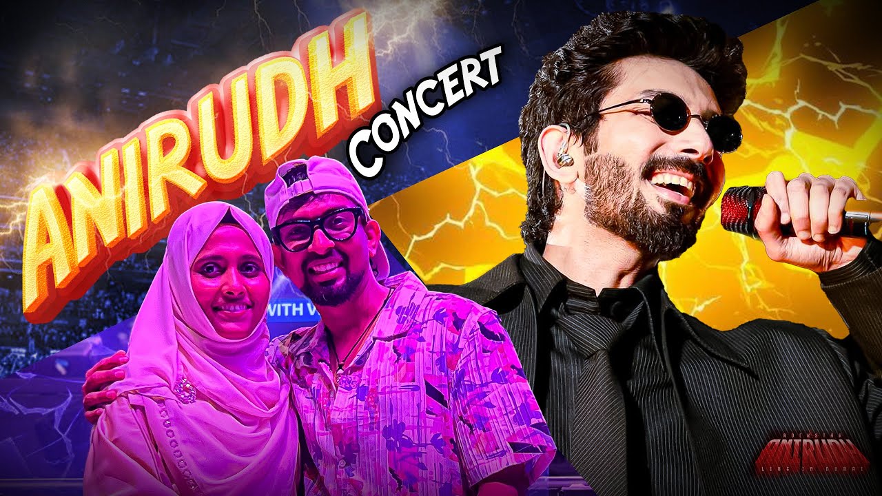 Anirudh Concert 🎤 naale vibe-னு Reshma-ku Prove பண்ணியாச்சு 🤩🕺