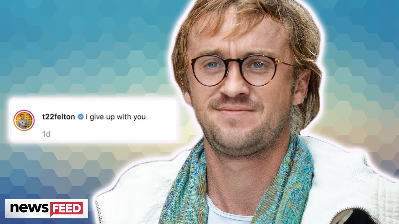 Tom Felton Says He 'GIVES UP' & Fans Are Worried!