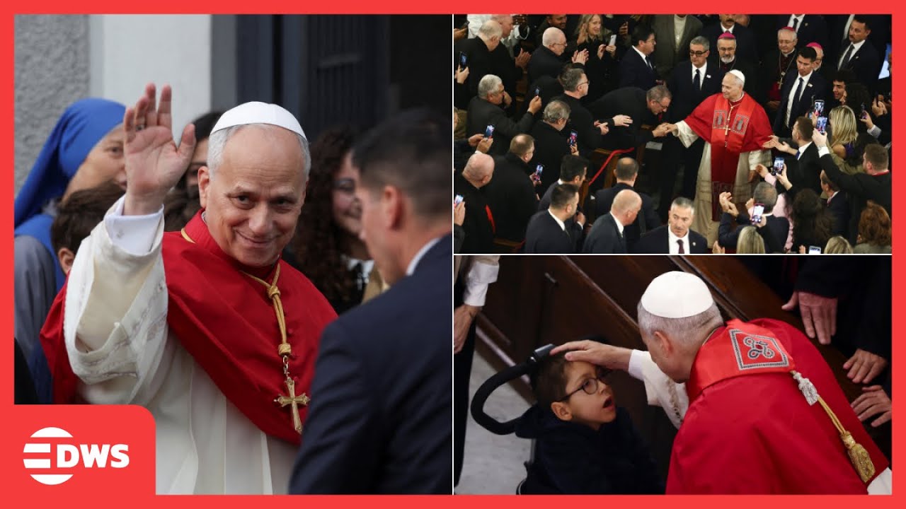 Pope Leo XIV at St. Esprit Cathedral: Prayer & Address to Bishops, Priests & Seminarians | AK1Z