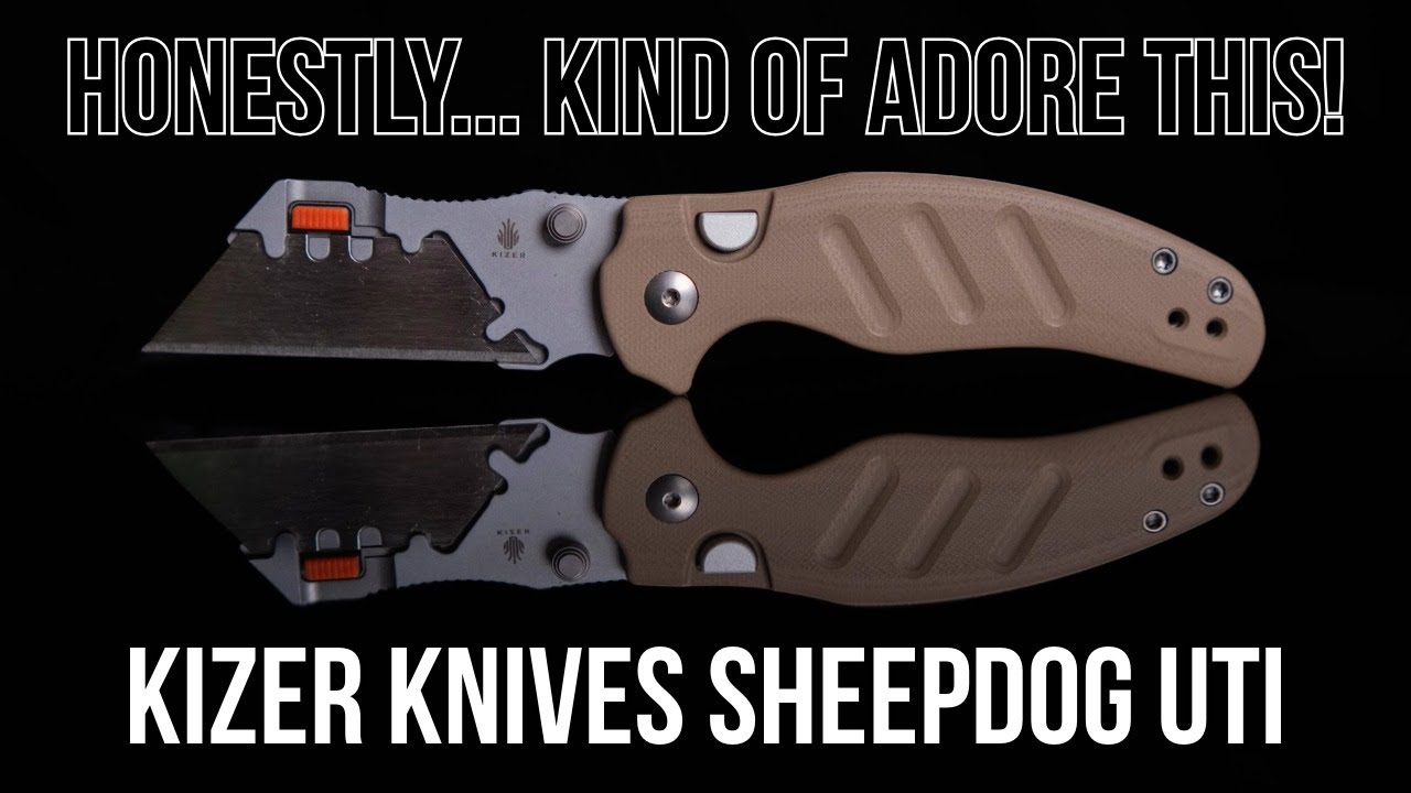 Просто... Выслушайте меня! - Kizer Knives Sheepdog Utility