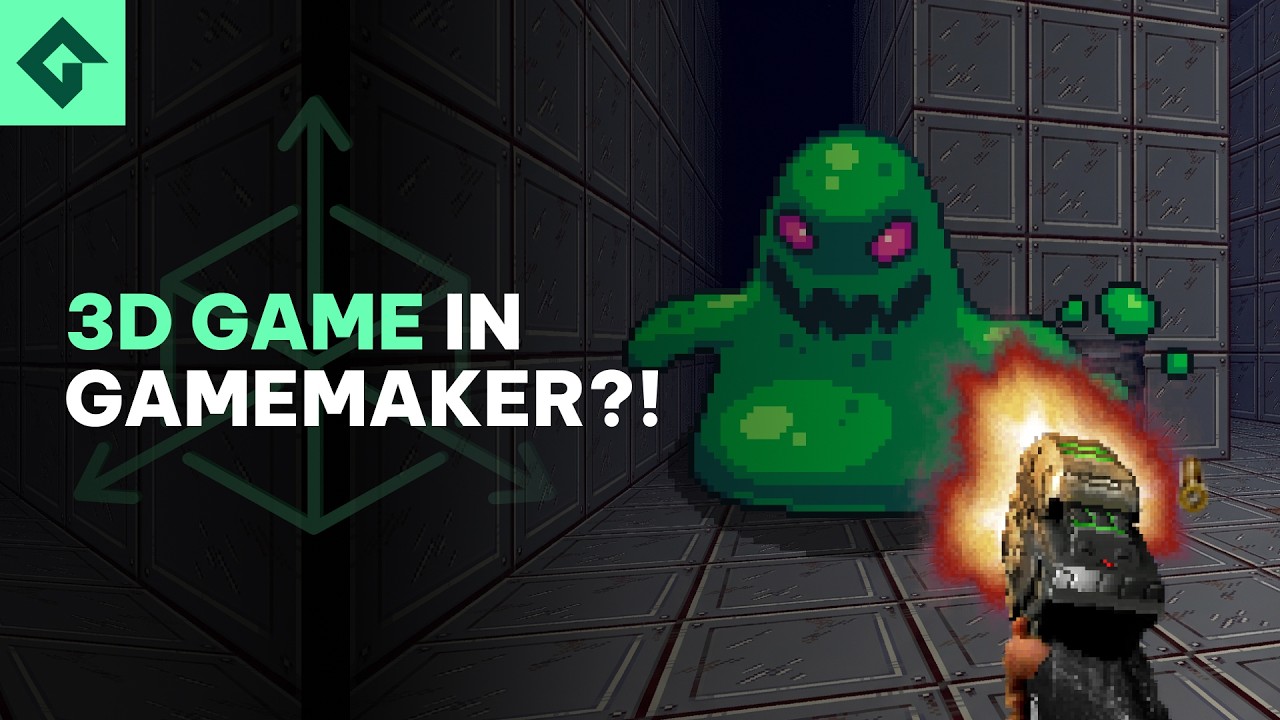 Создание 3D-шутера от первого лица с помощью GameMaker
