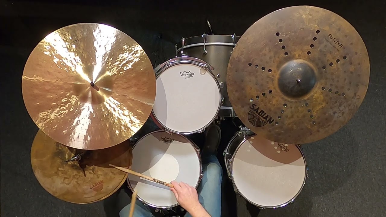 Sabian Prototype AA Raw Hi Hat Cymbals 16