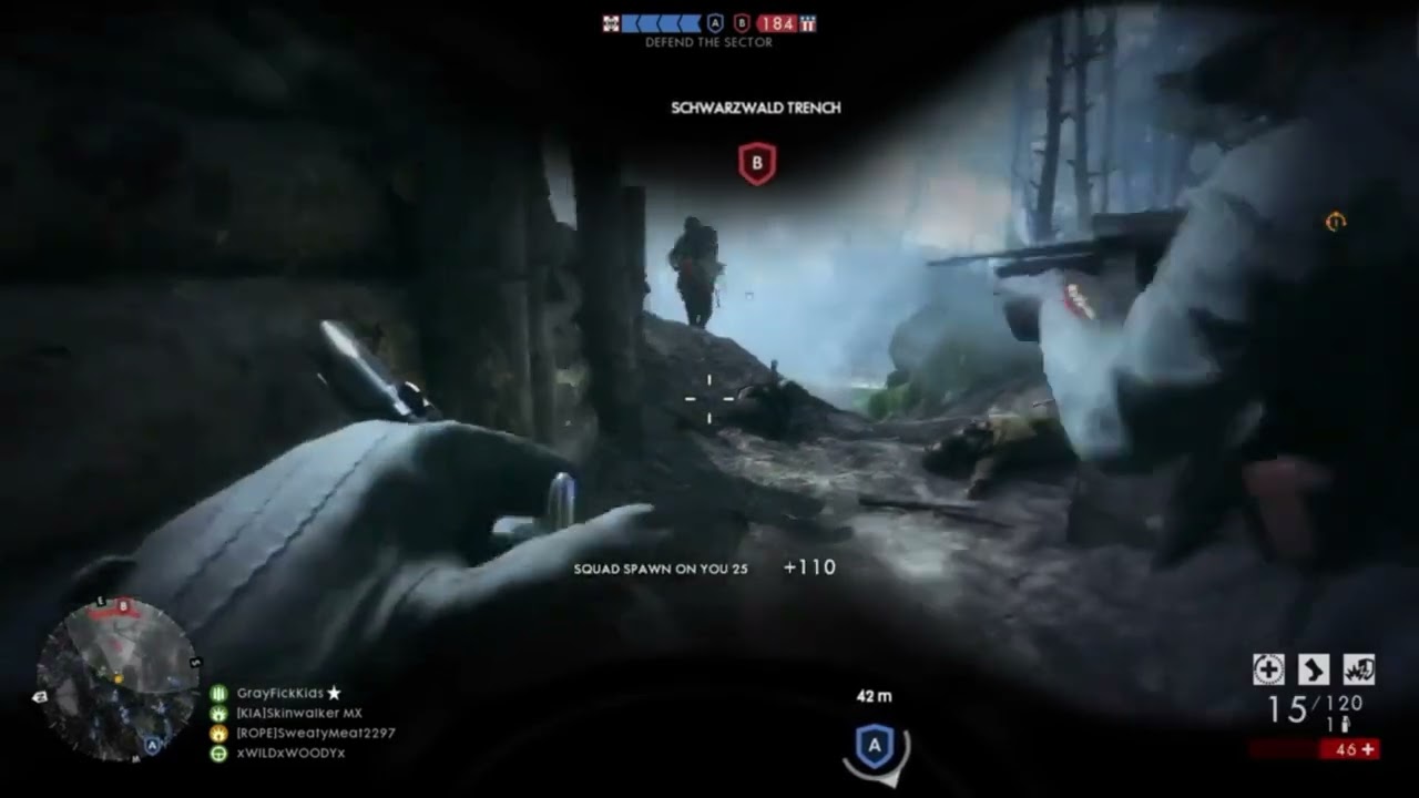Maschinenpistole M1912/P.16 Storm Top 500 in the World. Battlefield 1. #battlefield1 #battlefield 