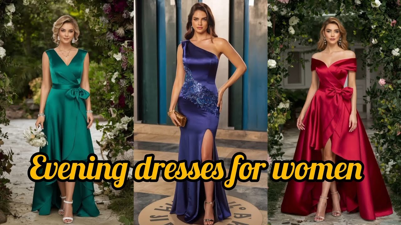 evening dress for women #evening dress #attractive #woman #girl #clothes #ai#lookbook