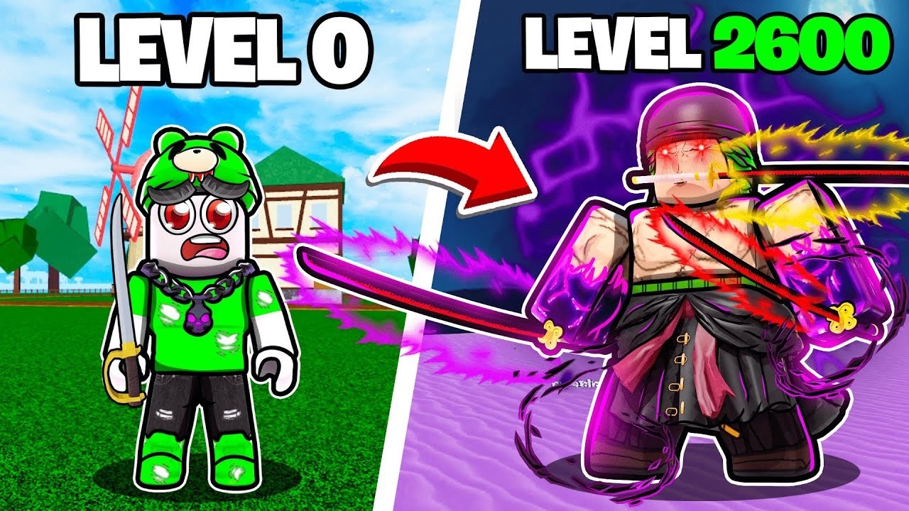NOOB To MAX LEVEL With Swords ONLY