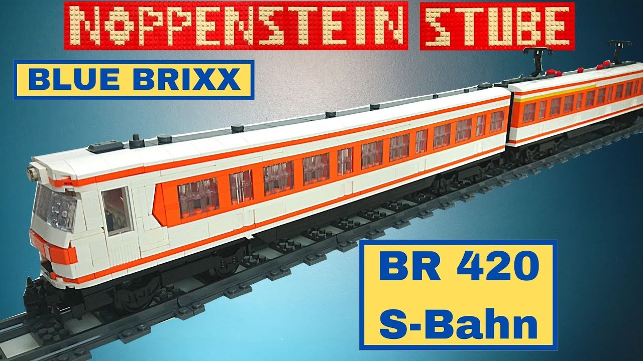 Blue Brixx BR 420 S-Bahn Dreiteiliger Elektrotriebzug | Aufbau | Review | Das Set ist genial !