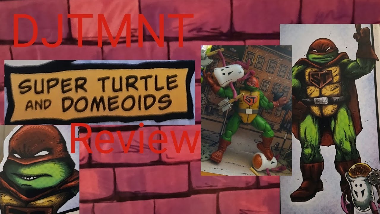 DJTMNT: NECA: TMNT :Super Turtle figure Review.