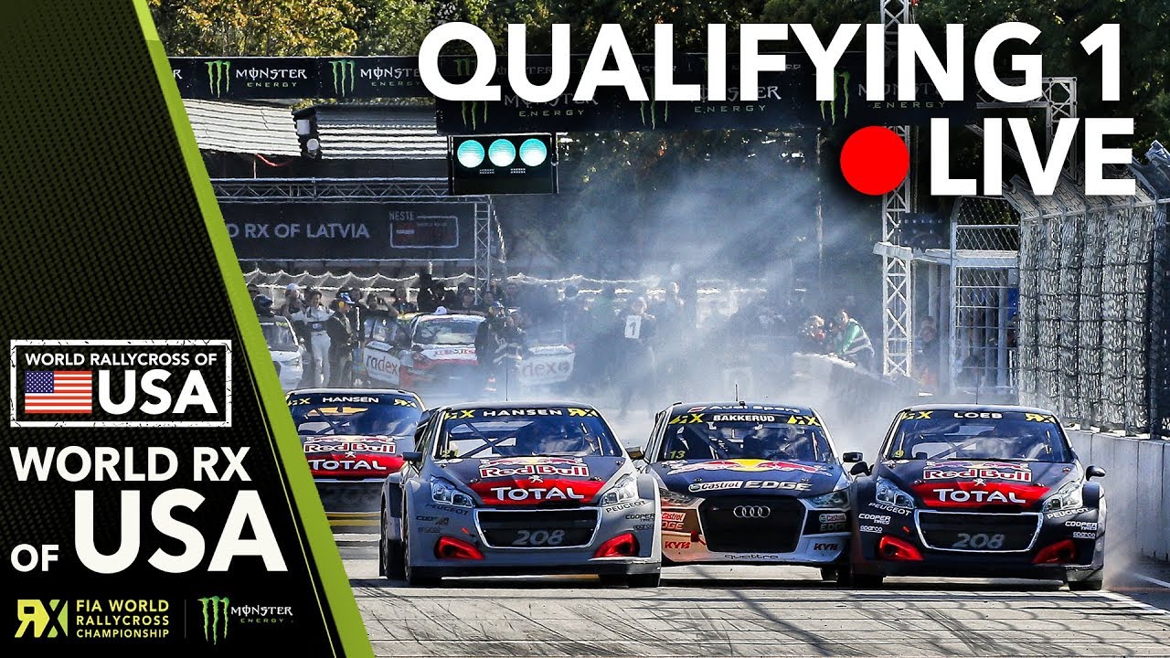 LIVE World RX Qualifying 1 | 2018 World Rallycross of USA