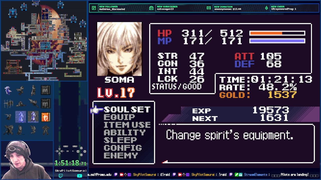 Classic Aria Of Sorrow Rando - Backdash Preset 23/02/26