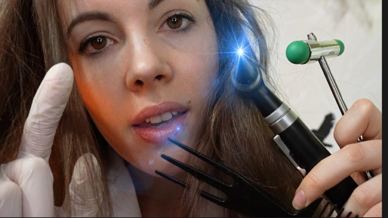 ASMR Night Sleep Nurse Pampers You 😌 (Ear Cleaning, Scalp Massage etc.)