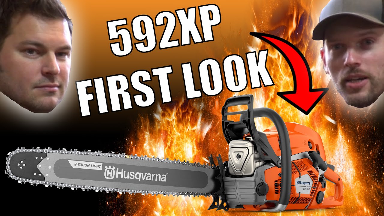 HUSQVARNA 592XP,  THE STROKER 395XP AND A WILD 288XP WITH SHAUN CARR!
