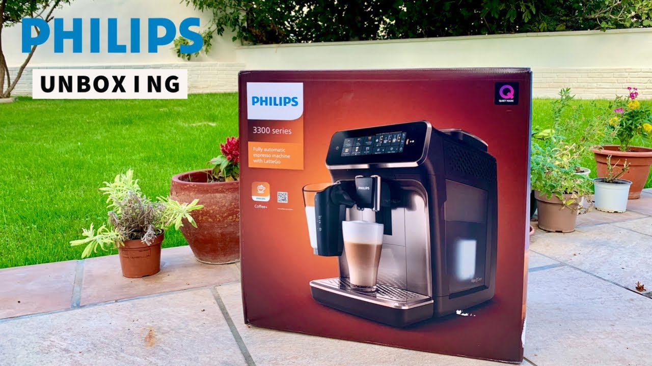 Philips 3300 Series EP3343/50 with LatteGo Unboxing feat. @Philips