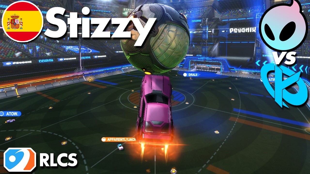 STIZZY CLUTCH POV vs KARMINE CORP IN GRAND FINALS (RLCS 3v3)
